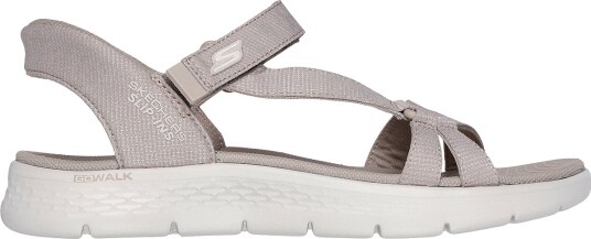 Skechers Women"s Go Walk Flex Sandal Illuminate Taupe 40 Skechers Women"s Go Walk Flex Sandal Illuminate Taupe 40
