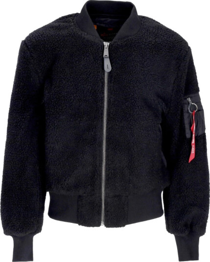 Alpha Industries Ma 1 Teddy Black L