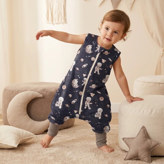 Babysteps Sovepose/Nattpose Med Ben 12-36mnd Space Teddy Dark 2.5tog
