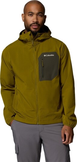 Columbia Tall Heights III Hooded Softshell Jakke Herre Grønn M
