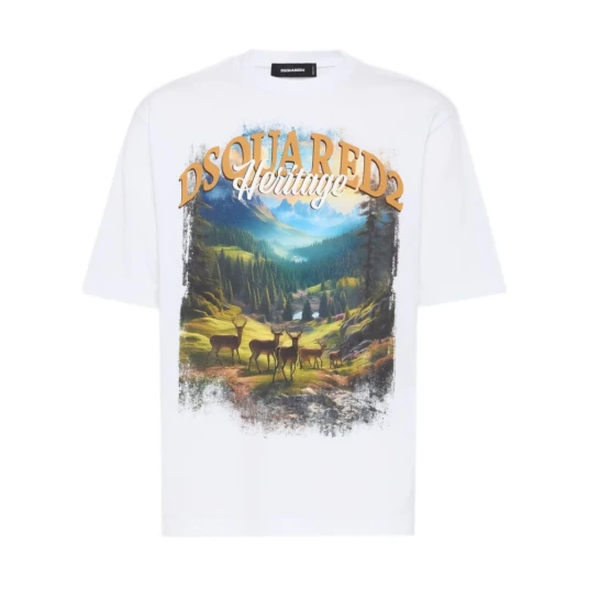 Dsquared Dsquared2 Herre Topper Hvit M