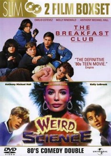 The Breakfast Club / Weird Science DVD 2 filmer i En The Breakfast Club / Weird Science DVD 2 filmer i En