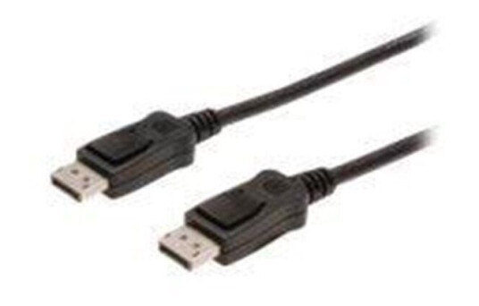 Digitus 5 m DisplayPort-kabel Hann til Hann - Svart