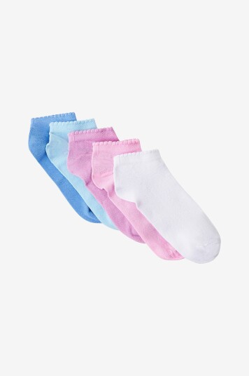Ellos Collection Ankelsokker 5 pakning Rosa
