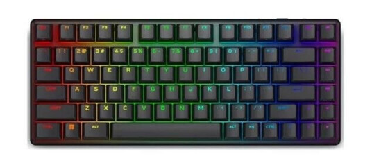 Dell Alienware Pro Wireless Gaming Keyboard - keyboard - QWERTY - US - Dark Side of the Moon - Gamingtastatur - Amerikansk Engelsk - Svart
