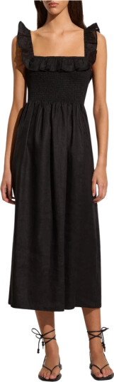 Faithfull the brand Dame Kjoler Svart XS, Faithfull the brand Dame Kjoler Svart XS,