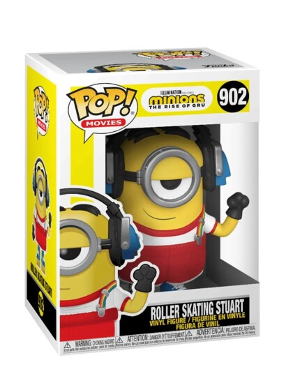 Funko Pop Vinyl Minions 2 Roller Skating Stuart Funko Pop Vinyl Minions 2 Roller Skating Stuart