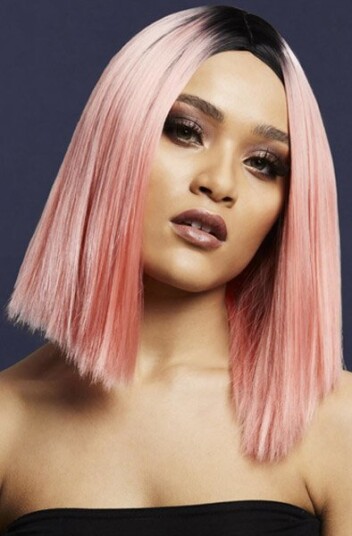 Fever Kylie Wig Two Toned Blend Coral Pink Fever Kylie Wig Two Toned Blend Coral Pink