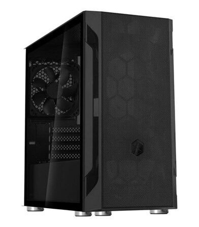 SilverStone FARA H1M Mikro ATX Kabinett med Herdet Glass - Svart SilverStone FARA H1M Mikro ATX Kabinett med Herdet Glass - Svart