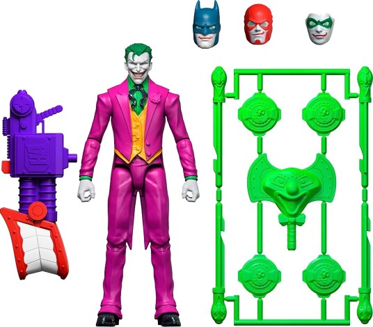 DC Comics The Joker Actionfigur 16 cm med 22 artikulasjoner og tilbehør i lilla DC Comics The Joker Actionfigur 16 cm med 22 artikulasjoner og tilbehør i lilla