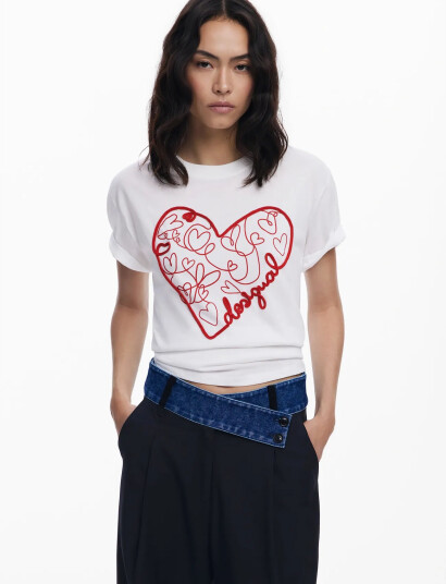 Desigual Roma - White - S