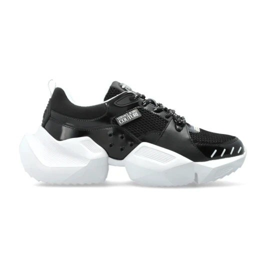 Versace Jeans Couture, Herre, Sko, Svart, 43 EU,
