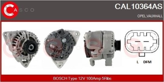 Dynamo CASCO CAL10364AS