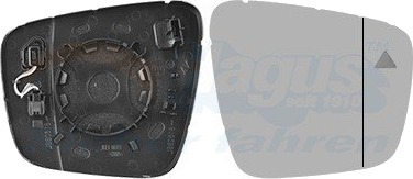 Speilglass ytterspeil VAN WEZEL 4414836