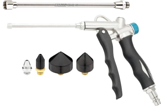 Hazet 9040-4/6 Blåsepistol med Kjeglesett (6-Deler)