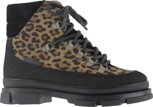 Angulus Støvler Black/Leopard Angulus 40 Støvler Brun Svart