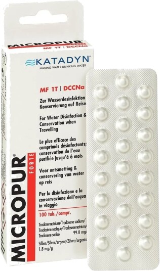 Katadyn Micropur Forte Vandringstabletter 100 stk Katadyn Micropur Forte Vandringstabletter 100 stk