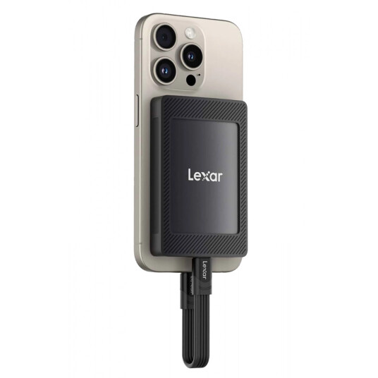 Lexar SL500 Mag Set Portable SSD 2TB 2TB. USB 3.2 (2x2). Opp til R2000/W1800 Lexar SL500 Mag Set Portable SSD 2TB 2TB. USB 3.2 (2x2). Opp til R2000/W1800