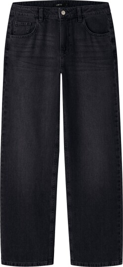 LMTD Nlmbex Dmn R Loose Pant Noos Black 128