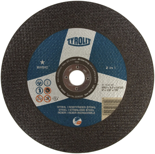 Kappeskive Basic 41C ø178Ã1,6 A46-BF
