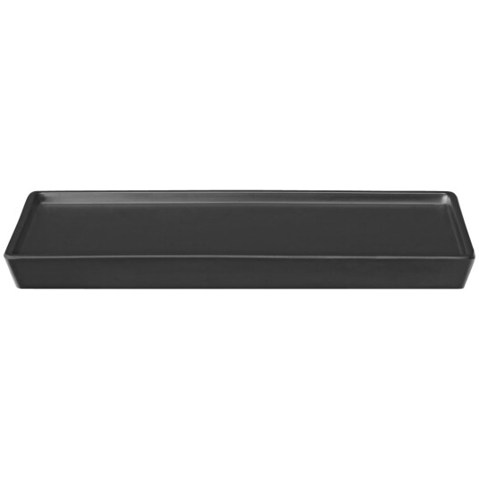 V Touch Melaminfat til hotellkosmetikk Green Tea; 22x11x1.7 cm LxBxH; Svart