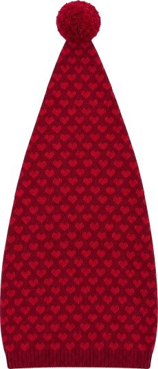 Smallstuff Pixi Hat Red Hearts Size 0 1 Years   RED   0 1Y