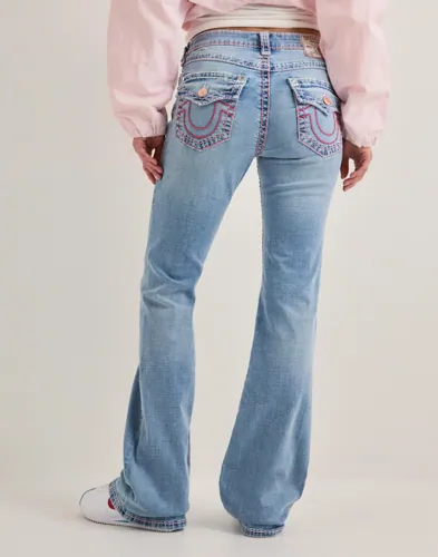 True Religion Becca Mr Bootcut Jeans med Klaff - Blå