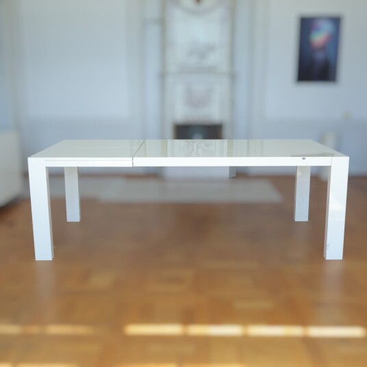Annet Merke 220x100cm Hvitt spisebord