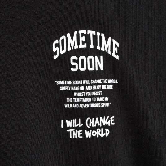 Sometime Soon Dimas Hoodie Black (128 / 8 år)