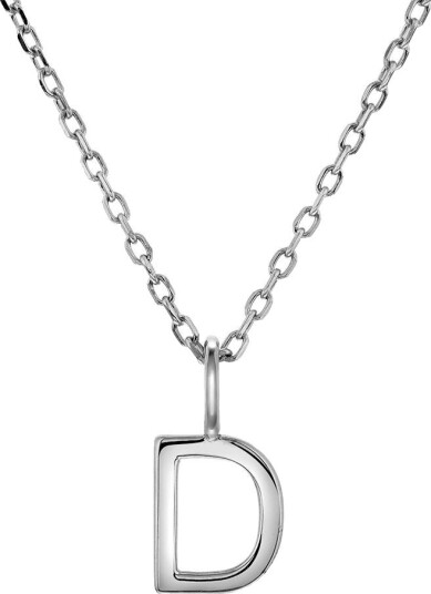 Pan Jewelry Letters smykke i 925 sølv D