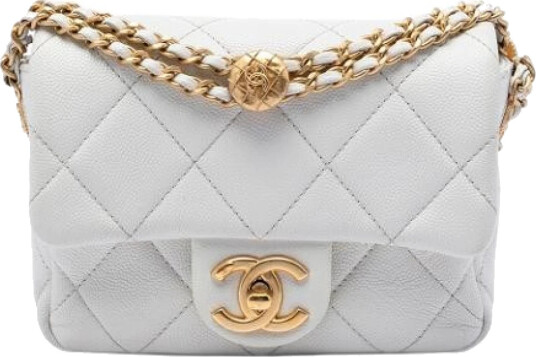 Chanel Vintage Dame Hvit