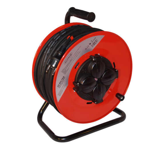 ELITECH KABELTROMMEL 4-VEIS 40M 3X1,5 H07RN-F