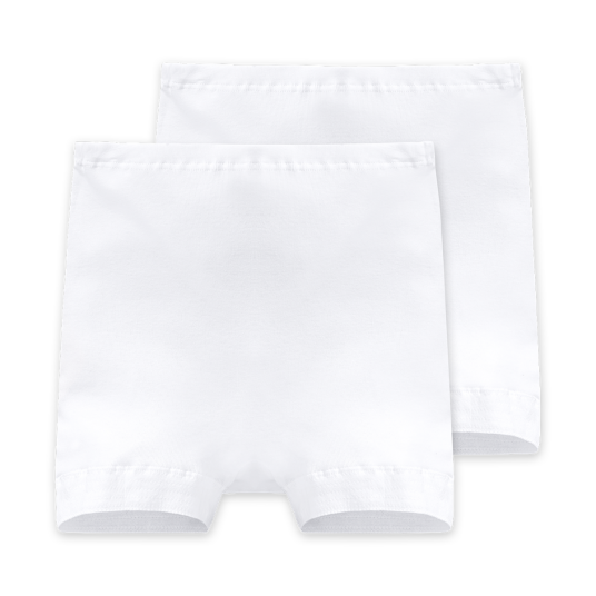 Schiesser Truser 2P Original Classics Fine Rib Shorts Hvit bomull 46 Dame Schiesser Truser 2P Original Classics Fine Rib Shorts Hvit bomull 46 Dame