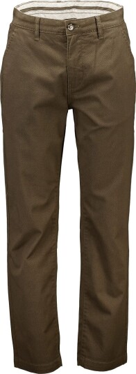 Lindbergh Aop Superflex Chino Pants Khaki green 34 x 32