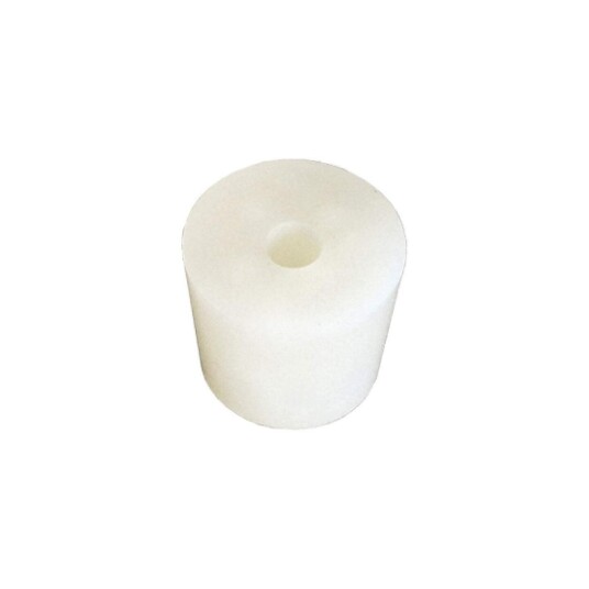 Silikonpakning for PET Carboy gjærlås konisk 49mm x 41mm. 9mm hull