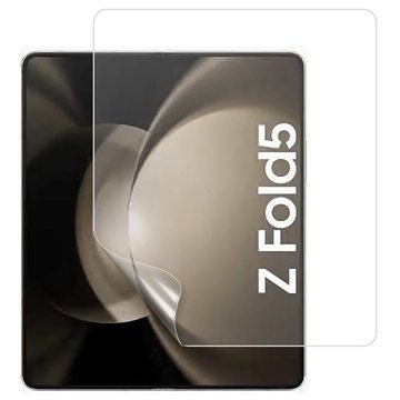 Samsung Galaxy Z Fold5 TPU Skjermbeskytter - Gjennomsiktig