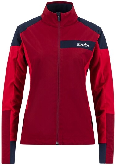 Swix Evolution Gore-Tex Infinium Jacket W Rhubarb rød M
