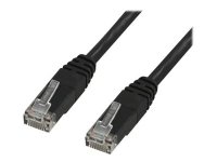 X-Shield - Koblingskabel - RJ-45 (hann) til RJ-45 (hann) - 10 m - UTP - CAT 6 - halogenfri, formstøpt - svart