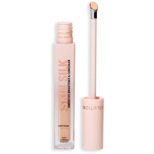 Makeup Revolution Skin Silk Radiant Serum Under Eye Brightener Light Peach Makeup Revolution Skin Silk Radiant Serum Under Eye Brightener Light Peach