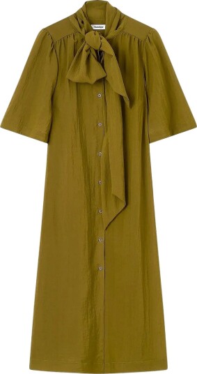 RODEBJER Rodebjer Adela Airy Solid   MUD GREEN   M