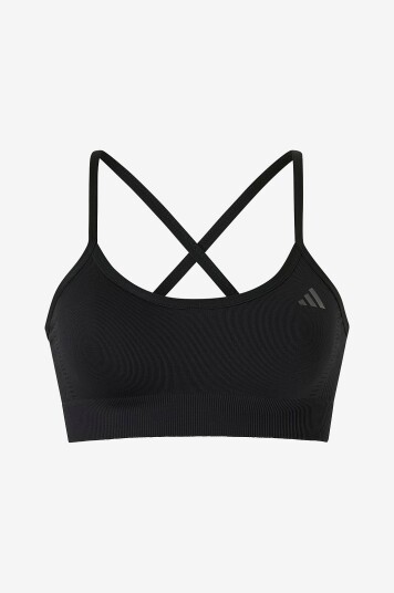 adidas Sport Performance Sports BH WE Knit LS Bra Svart
