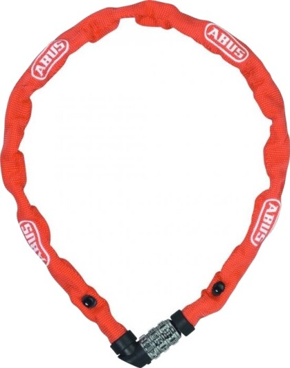 Abus Kjettinglås 1200 Web M/kode Signal 110 CM Abus Kjettinglås 1200 Web M/kode Signal 110 CM