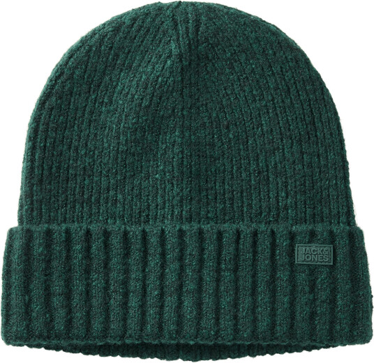 Jack & Jones Jacrush Beanie Btw - Green - ONE SIZE