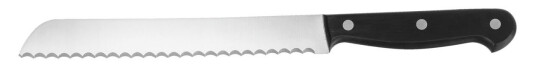 PULSIVA Brødkniv POM; Bladlengde 20 cm, 32 cm (L); Svart