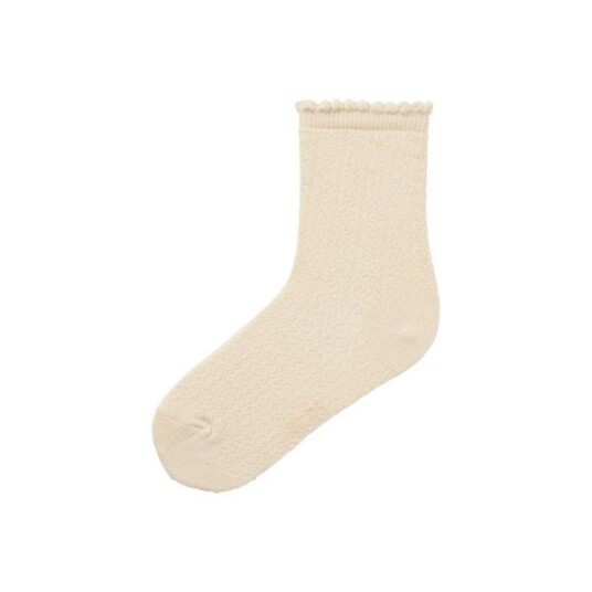 Lil Atelier Lil’ Atelier Dalfi knee sock – turtledove 25/27