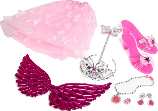 Cloudberry Castle Kostyme Prinsesse / Fe Rosa