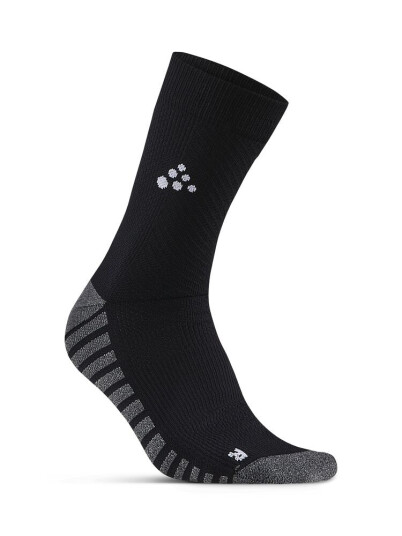 CRAFT Ability Anti Slip Mid Sock Black 28/30 CRAFT Ability Anti Slip Mid Sock Black 28/30