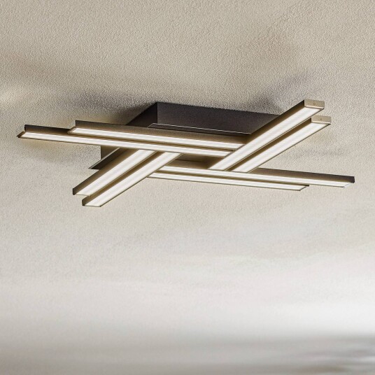 Domiluce Largo LED-taklampe 8 lyskilder svart Domiluce Largo LED-taklampe 8 lyskilder svart