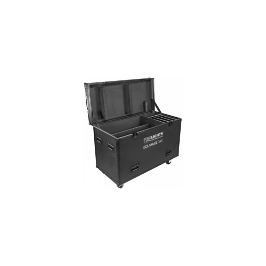 Prolights Fclpanel3u Flightcase For 3 X Eclpaneltwc
