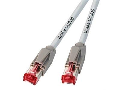 EFB ELEKTRONIK SFTP Patch Cat.6A -  3,0 m Grå LSZH Nettverkskabel 1000MHz AWG27 PIMF